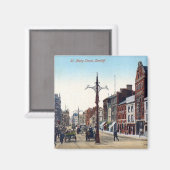 Magnet - Cardiff St Mary Street Magneet (Voorkant / Achterkant)