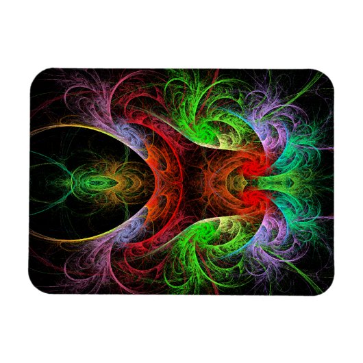 Magnet Carnaval Abstrait Art Premium (Horizontal)