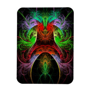 Magnet Carnaval Abstrait Art Premium