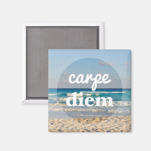 Magnet Carpe Diem (Recto/Verso)