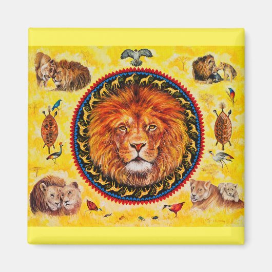 Magnet carré (Devant)