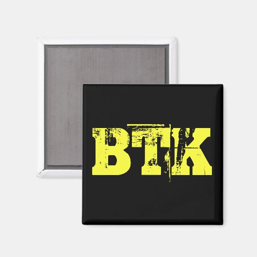 MAGNET CARRÉ BTK STAMP (Recto/Verso)