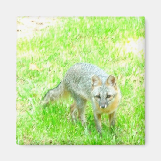 Magnet carré - Customisé (Devant)