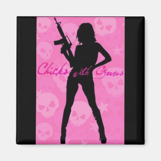 Magnet carré - Customisé