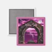 Magnet carré - Customisé - Customisé (Recto/Verso)