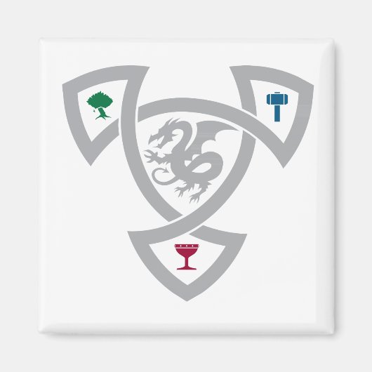 Magnet Carré DAoC (Devant)