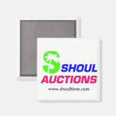 Magnet Carré de 2 pouces (Recto/Verso)