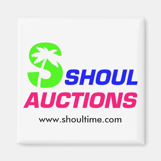 Magnet Carré de 2 pouces (Devant)