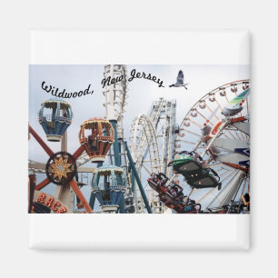 Magnet Carré de texte Shore Pier-Wildwood