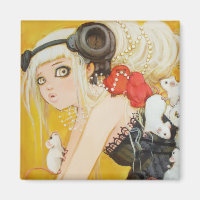 Magnet Carré de trouble habillé