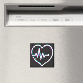 Magnet Carré de vérification cardiaque (In Situ (Lave-vaisselle))