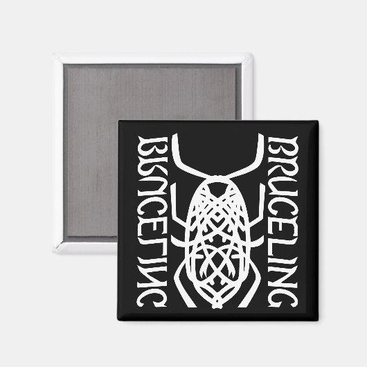 Magnet Carré d'impression blanc (Recto/Verso)