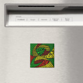 Magnet Carré "Le premier mélange" (In Situ (Lave-vaisselle))