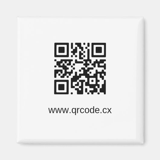 Magnet Carré personnalisé (Devant)