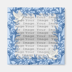 Magnet Carré personnalisé Dove