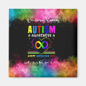 Magnet Carré "Surmonter les obstacles" (Devant)