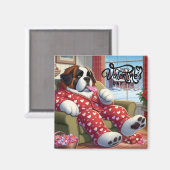 Magnet carré / Thème Valetine (Recto/Verso)