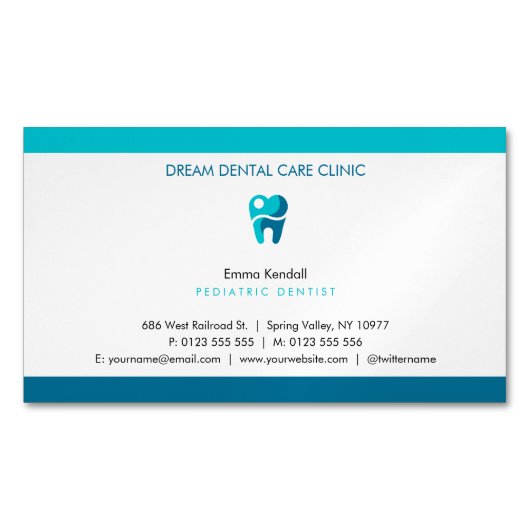 Magnet carte de visite (devant)