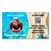 Magnet carte de visite (devant)