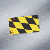 Magnet carte de visite avec Drapeau de Munich (In Situ)