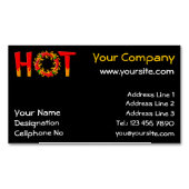 MAGNET CARTE DE VISITE CHAUD (devant)