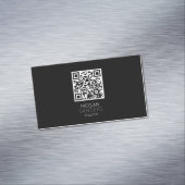MAGNET Carte de visite DE CODE QR REALTOR MODERNE (In Situ)