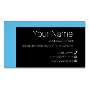 Magnet Carte de visite de collection ELEMENTARY