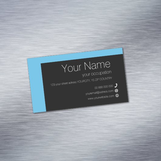 Magnet Carte de visite de collection ELEMENTARY (In Situ)