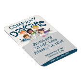 Magnet Carte de visite de garderie (Côté Droit)