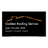 Magnet Carte de visite de service de couverture si (devant)