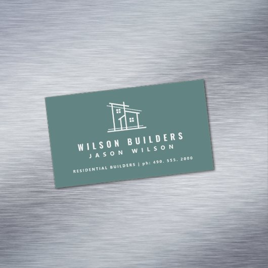 Magnet Carte de visite des constructeurs modernes (In Situ)