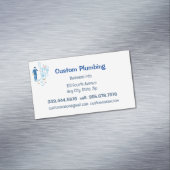 Magnet Carte de visite des entrepreneurs de plombe (In Situ)