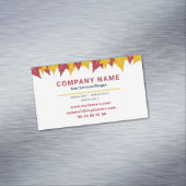 Magnet Carte de visite feuille d'érable (In Situ)