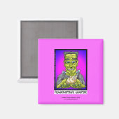 Magnet Cartoon Drôle Hamster de Frankenstein (Recto/Verso)