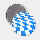 Magnet CBD102 - Drapeau bavarois (Bayern) (Recto/Verso)