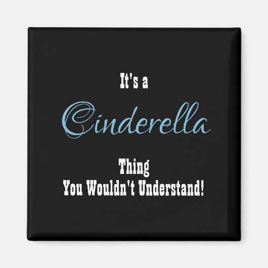 Magnet Cendrillon (Devant)