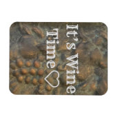 Magnet "C'est l'heure du vin" (Horizontal)