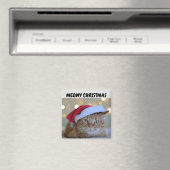 MAGNET CHAT ROUX NOËL MIAOU (In Situ (Lave-vaisselle))