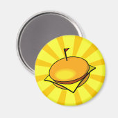 Magnet CHEESEBURGER (Recto/Verso)