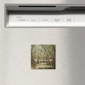 Magnet : Chemin arboré avec inspiration... - Custo (In Situ (Lave-vaisselle))