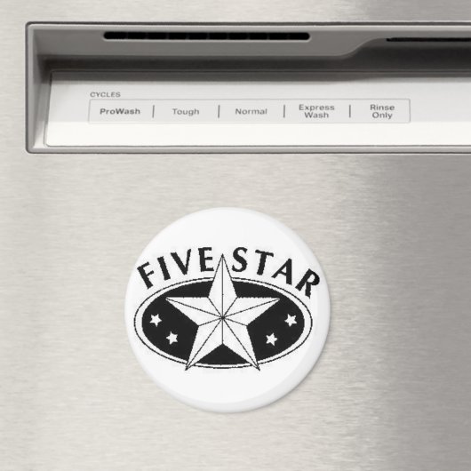 Magnet cinq étoiles (In Situ (Lave-vaisselle))
