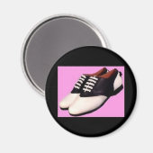 Magnet - Cinquante-Années Retro Chaussures de sell (Recto/Verso)