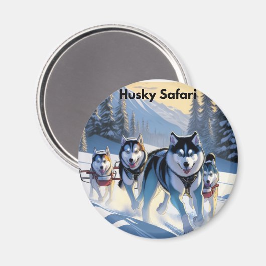 Magnet circulaire (Recto/Verso)