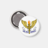 Magnet circulaire personnalisé (Recto/Verso)