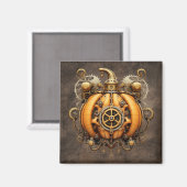 Magnet Citrouille Automne Steampunk (Recto/Verso)