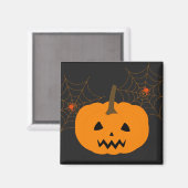 Magnet Citrouille d'Halloween (Recto/Verso)