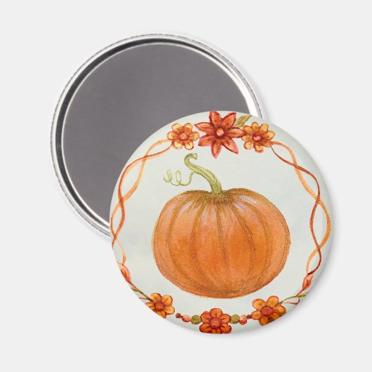 Magnet Citrouille d'Halloween (Recto/Verso)