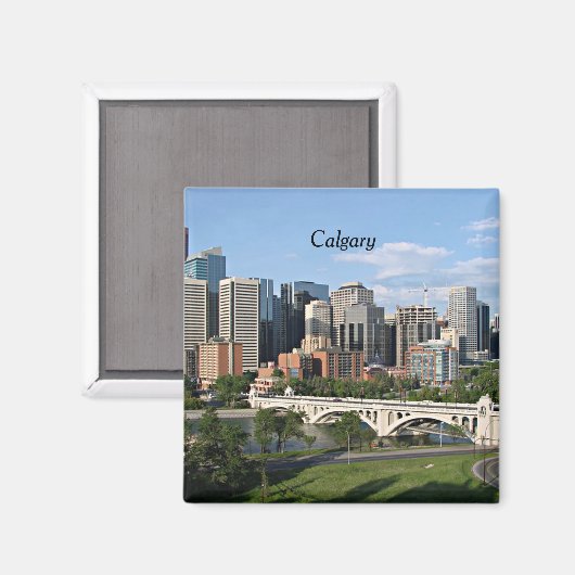 Magnet Cityscape Calgary (Recto/Verso)