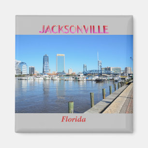 Magnet Cityscape de Jacksonville en Floride