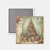 Magnet classique d'arbre de Noël (Recto/Verso)